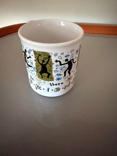Vintage 1990s Friends TV show mug. Made in England