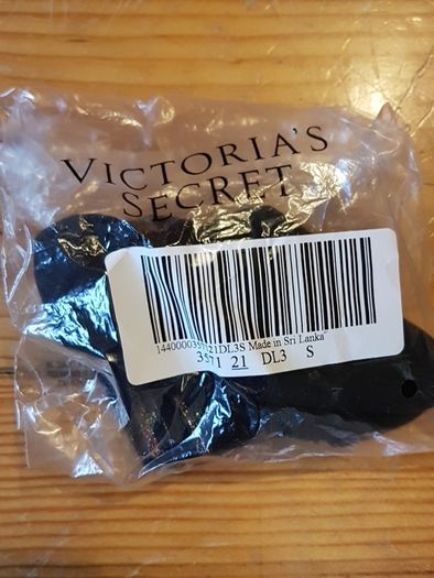 BNIP Black Victoria's Secret Shortie Size S