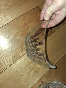 waterford crystal boat bowl