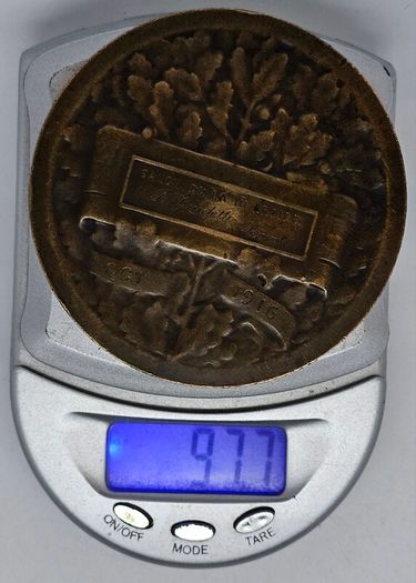 France 1907 Furens Gallia, Aux Armes! Call To Arms French Medaille Medal,41mm,a. Morlon
