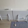 2x 1500W electric heaters plug & play Image 2