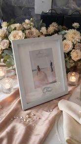 Elegant "Amore by Juliana" Wedding Keepsake Frame
