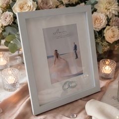 Elegant "Amore by Juliana" Wedding Keepsake Frame