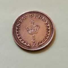 1976 Elizabeth II UK Half Penny for sale