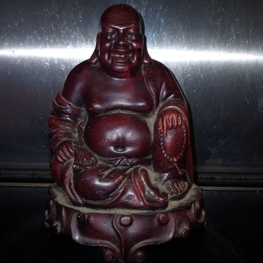 Large Vintage "Laughing Buddha" Figure