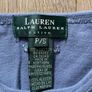 womens top sleeveless Ralp Lauren denim blue size S Image 7