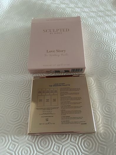 Sculpted By Aimee. Limited Edition Love Story the Wedding Palette