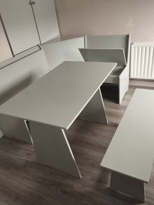 kitchen table and bench set