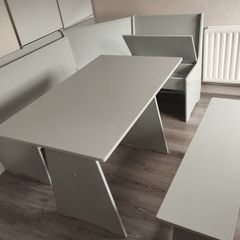 kitchen table and bench set