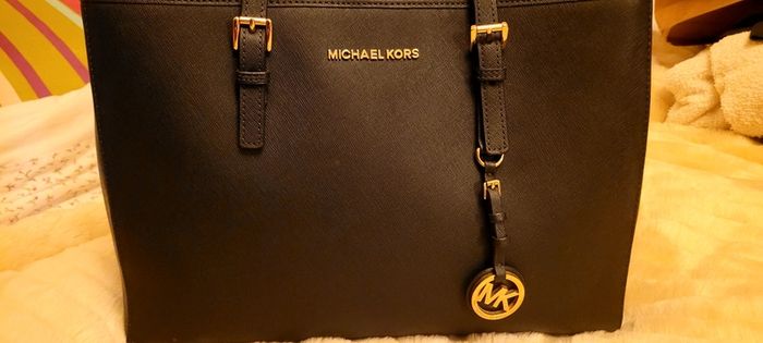 Michael Kors jet set saffiano large tote