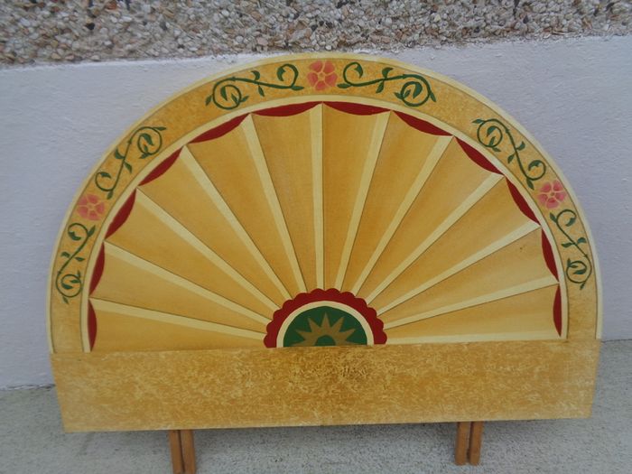Hand Painted Single Bed Headboard for Sale