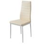 Durable faux leather upholstery Set of 6 dining chairs Image 2
