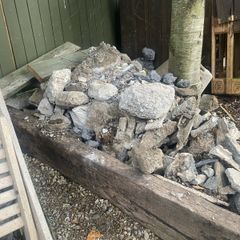 Concrete rubble