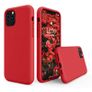 Liquid Silicone Case For iPhone 11 Pro Luxury Thin Soft Phone Cover New Red - FHT5IP11PLK Image 5