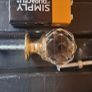 18 30mm Clear Crystal Diamond Glass Door Knobs Cupboard Drawer Handle Pulls Image 4