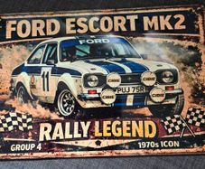 Metal sign