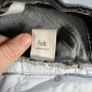 Folk Jeans Mens W36 L30 Black Grey Slim Straight Fit Selvedge Stretch Denim Image 9