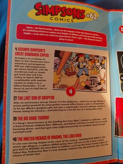Simpsons comic