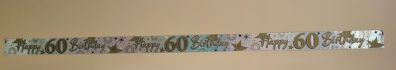 60th Birthday Banner
