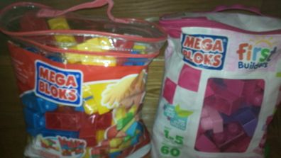 2 Bags of Mega Bloks