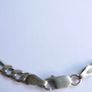 Vintage Sterling Silver 925 Figaro Chain Bracelet Image 2