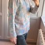 Lucy Nagle 100% cashmere hooded sweater. Image 2