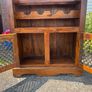 Stunning Solid Sheesham Wood Wine Rack Cabinet  I Image 7