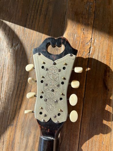 Restored 1898 Alfonso Abatte Mandolin Bowlback