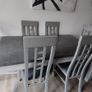 Modern 6-Chair Dining Table Set  Great Condition Image 2