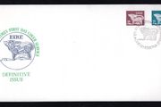 1981 Ireland 18p &amp; 19p Gerl Definitive Stamp Illustrated The Irish Times First Day Cover (FDC)