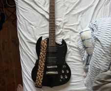 Epiphone SG with EMG 81/85 active pickups and EMG Afterburner