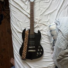 Epiphone SG with EMG 81/85 active pickups and EMG Afterburner