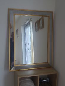 Retro Renato Zevi 1960s large wall Mirror - priced to sell