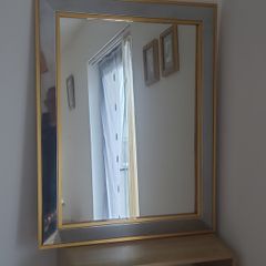 Retro Renato Zevi 1960s large wall Mirror - priced to sell