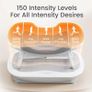 3D Vibration Plate Fitness Chair High-Frequency Vibration Platform with 150 Speeds, Folding Home Exercise Machine for Full Body Workout & Weight Loss, Max Load 150kg Image 3