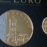 Cyprus euro coins set 24k Gold plated & Rhodium gilt Cypriot medal limited edition Image 3