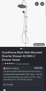 Shower mixer head