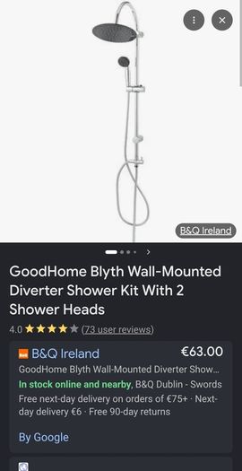 Shower mixer head