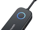 Bluetooth 5.3 Transmitter Receiver, 28H Long Playtime, Dual Connection, 10m Range, Mic for Calls, 2-in-1 Wireless Aux Bluetooth Adapter for TV, Airplane, Headphone, Airpods, Speaker, Car