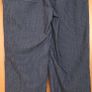 Ladies Blue Striped Ankle Length Trousers by Feria Image 5