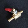 Small ball valve 1/4 6mm brass free viewing Image 3