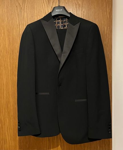 Full Black Tuxedo Suit