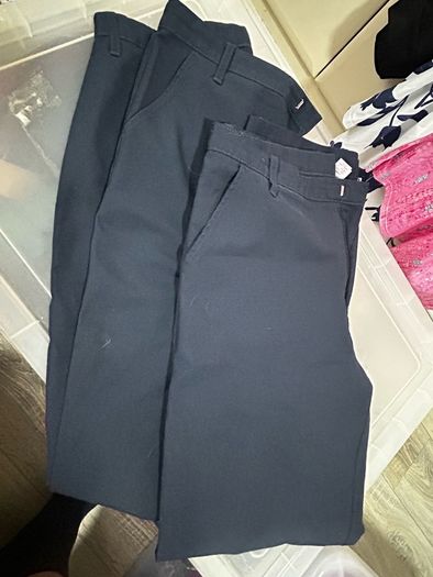 free boys navy school trousers 11-12, 12-13 years