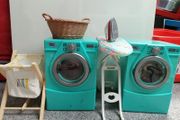 Our Generations washing machines and ironing board set