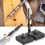 BRAND NEW EU Stock 3 in 1 Woodworking Doweling 8/10/15mm Jig Kit with Positioning Clip Adjustable Drilling Guide Puncher Locator Carpentry Image 8