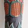 Huge Handmade Tribal Totem Wall Mask / Ornament  167cm Statement Piece Image 4