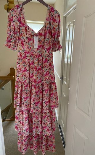 Little Mistress Maxi Dress Size UK 10