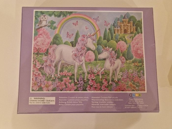 New Enchanted Unicorns Puzzle