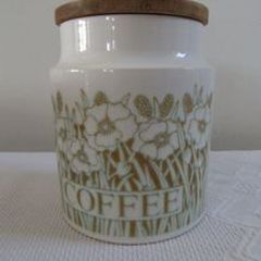 Hornsea Fleur Pattern Coffee Jar / Caddy
