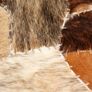Rug Genuine Leather Patchwork 120x170 cm Random Brown/White Image 4
